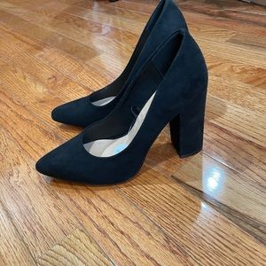 Pointed Block Heels